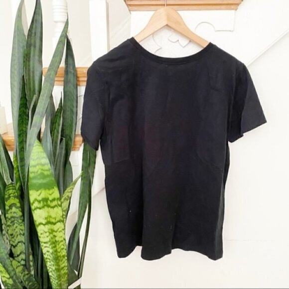 Forever 21 Girls Rules black graphic tee sz L - Picture 5 of 5